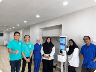 Healthcare kiosk deployed at clinic in Kuala Lumpur