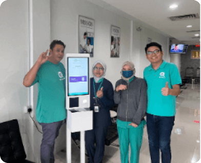 Healthcare kiosk go-live at clinic in Selangor, Malaysia
