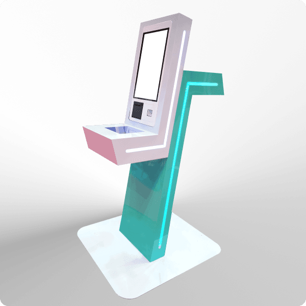 SRK30X hospital self check-in kiosk Malaysia – larger form factor for busy hospital lobbies